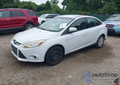 2012 Ford Focus Se из США, поврежденный, VIN 1FAHP3F22CL184259